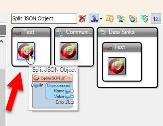 In Visuino Add Components