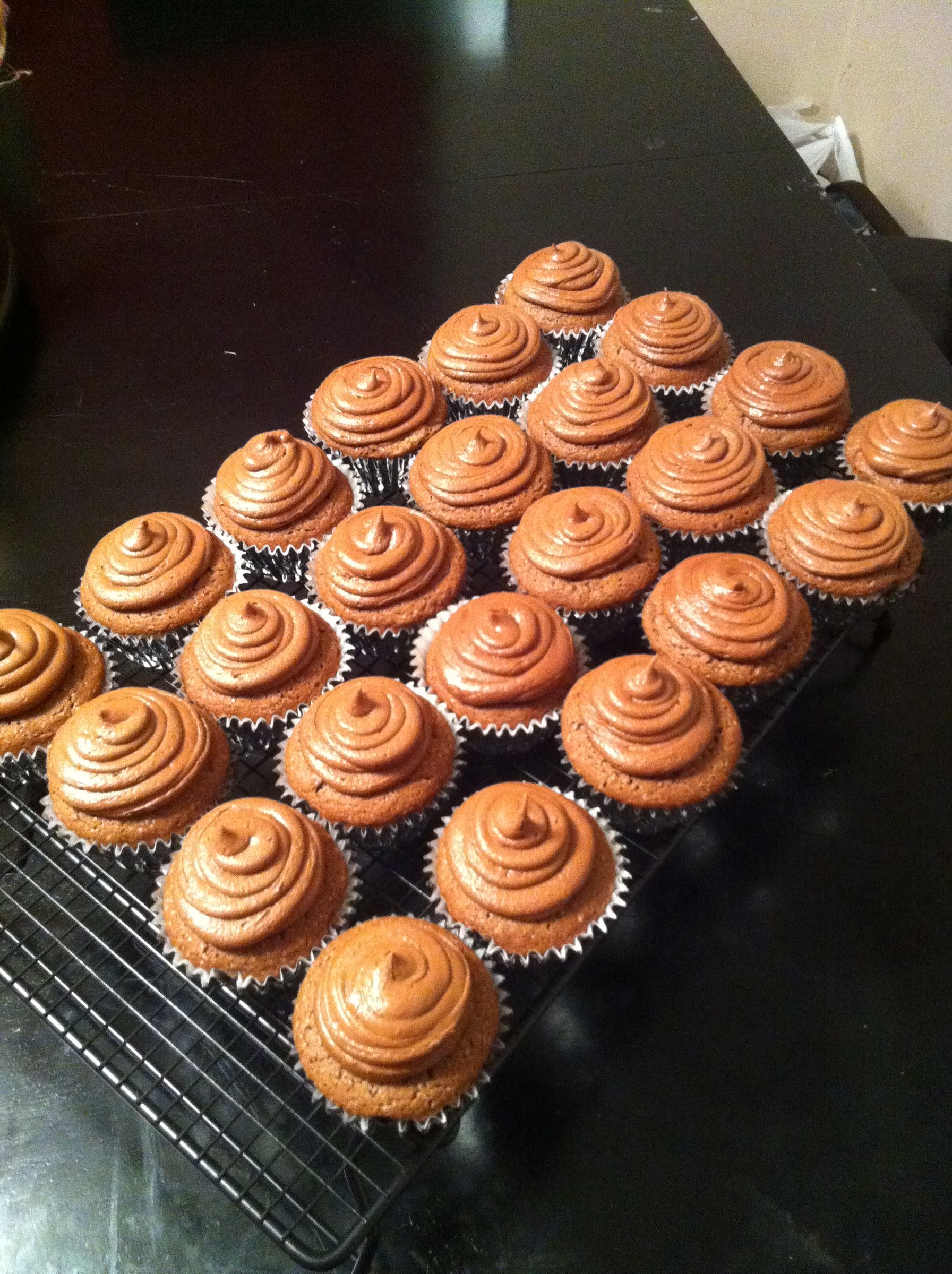 Chocolate Peanut Butter Cupcake