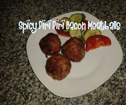 Spicy Piri Piri Bacon Meatballs Recipe