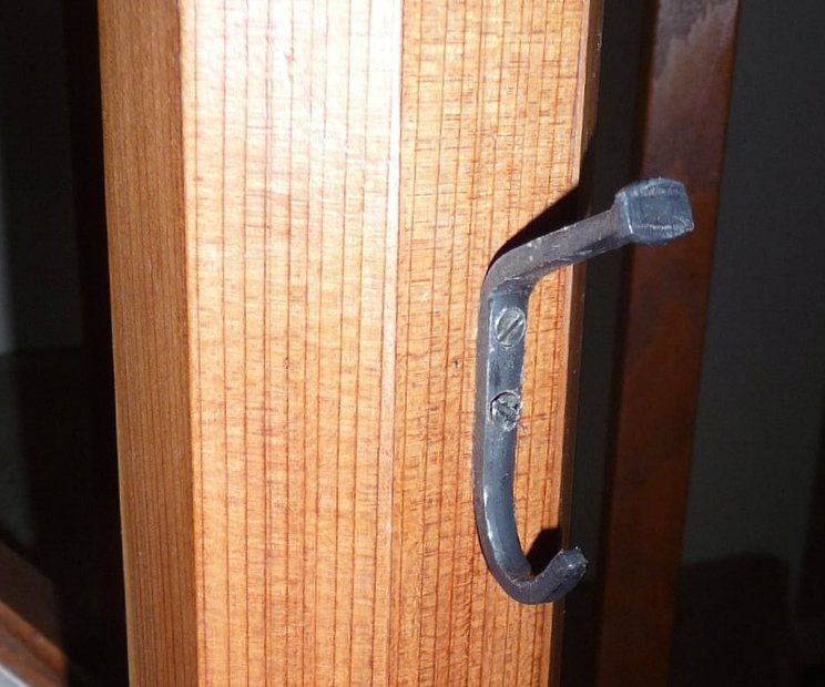 Coat Hook From a Masonry Nail