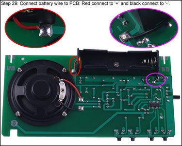 Connect Battery Wire