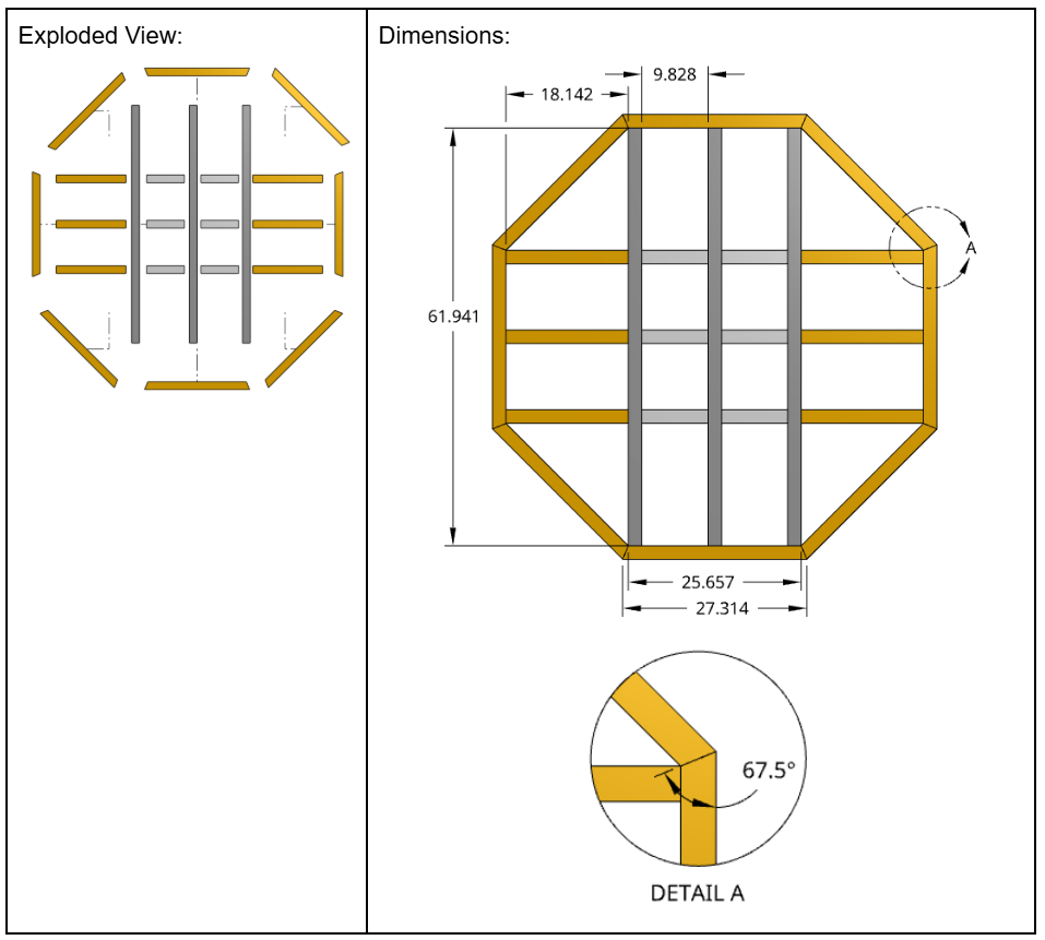 Pillar Floor Joist Dimensions: Part B