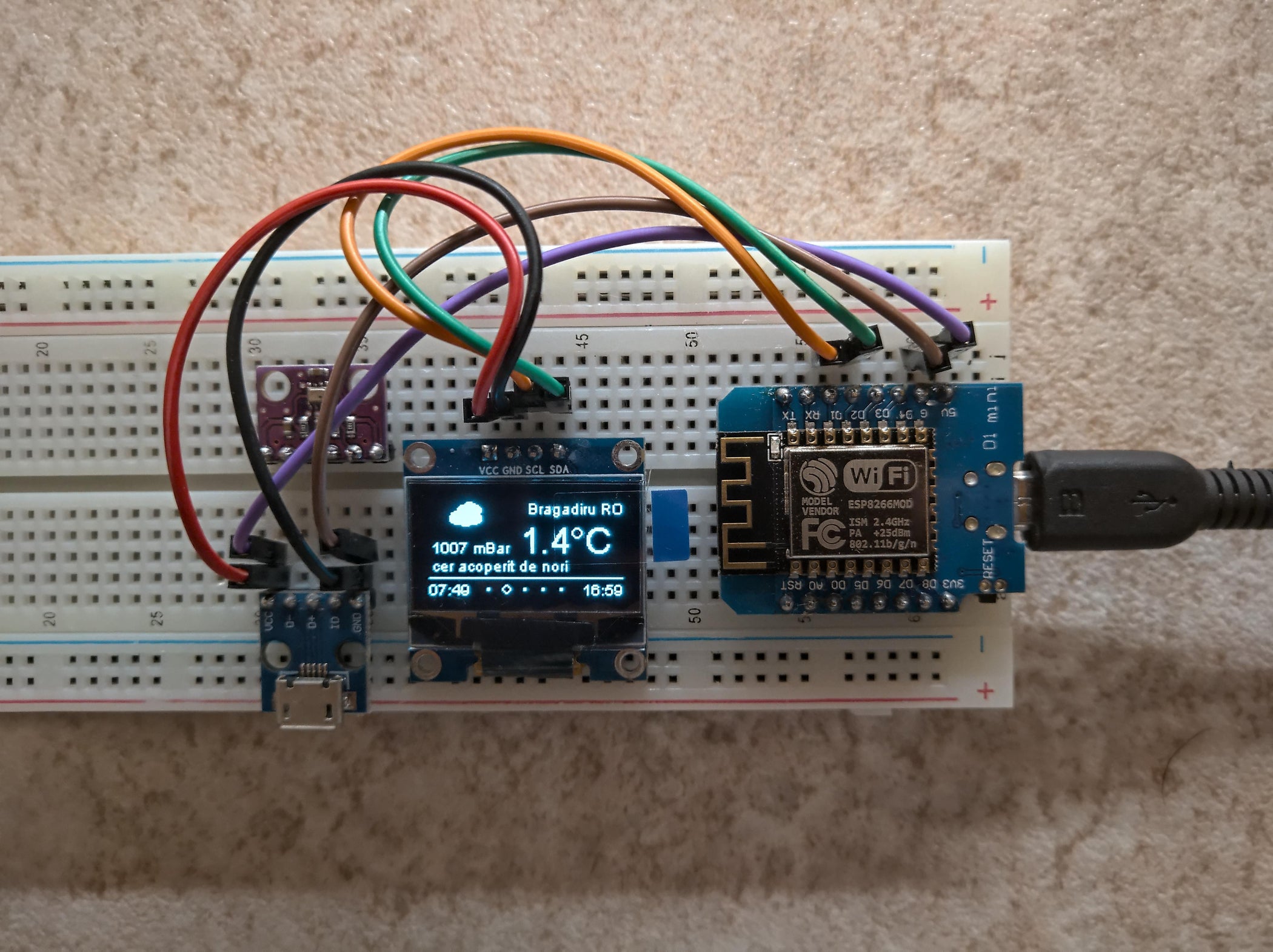 Another ESP8266 Weather Station 8 Steps Instructables