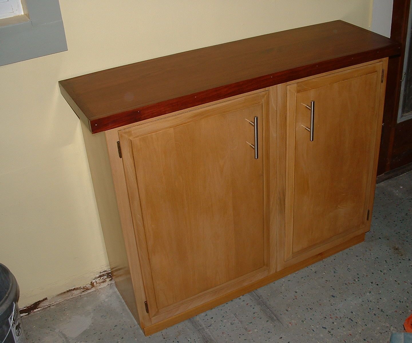 Construct a Sideboard From Kitchen Wall Cabinets
