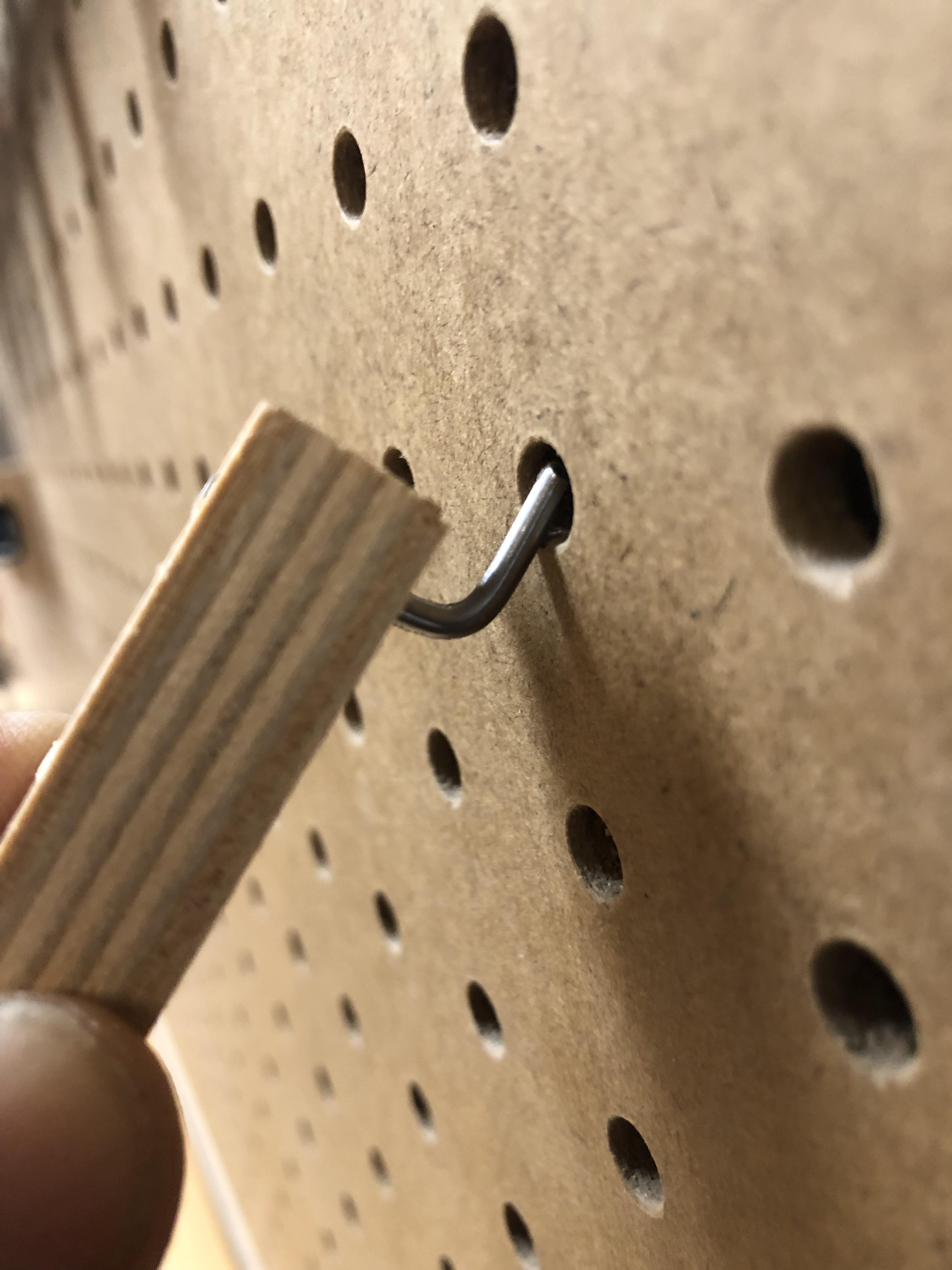 Pegboard Tool Holders 4 Steps (with Pictures) Instructables