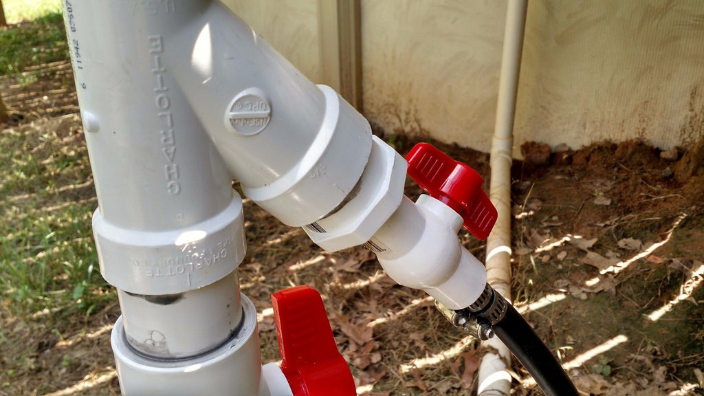 Water to the Solar Heater: