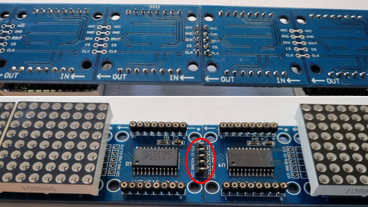 0.1 Sec Accurate RTC GPS Wall Clock - Arduino 96x8 LED Matrix : 13 ...