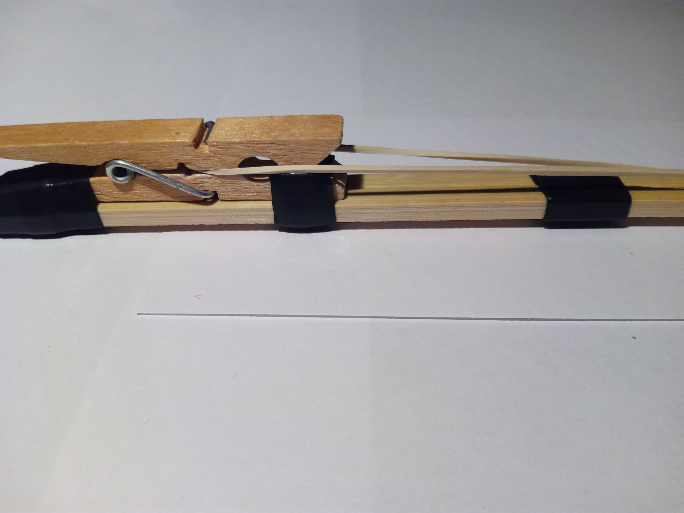 Simple Rubber Band Gun. 6 Steps Instructables