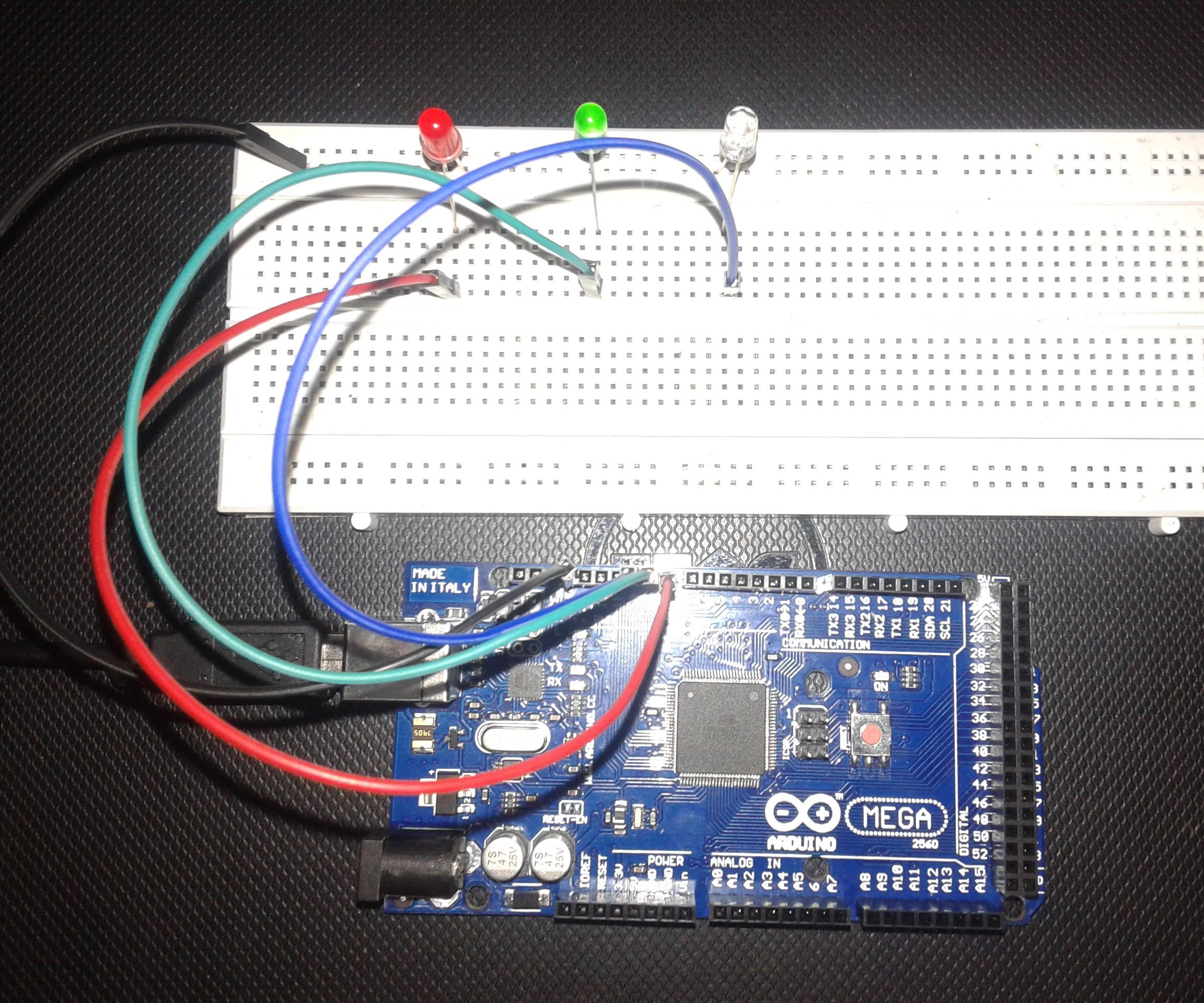 Controlling Home Lights With Computer by Using Arduino Mega 2560.