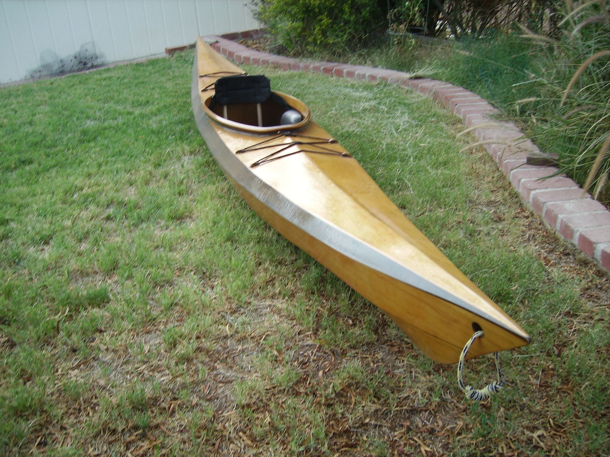 Stitch and Glue Kayak