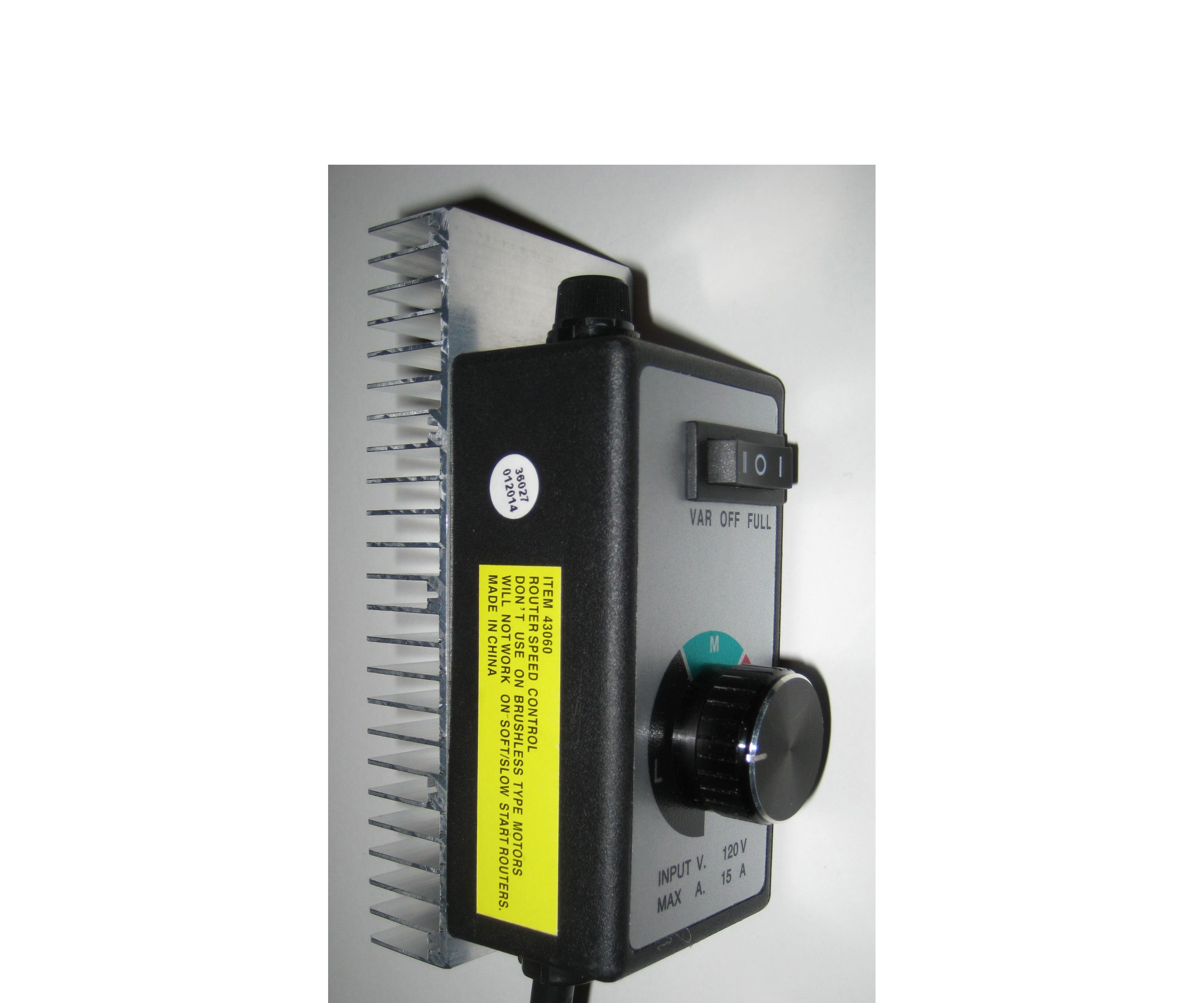 Harbor Freight Router Speed Control Mod