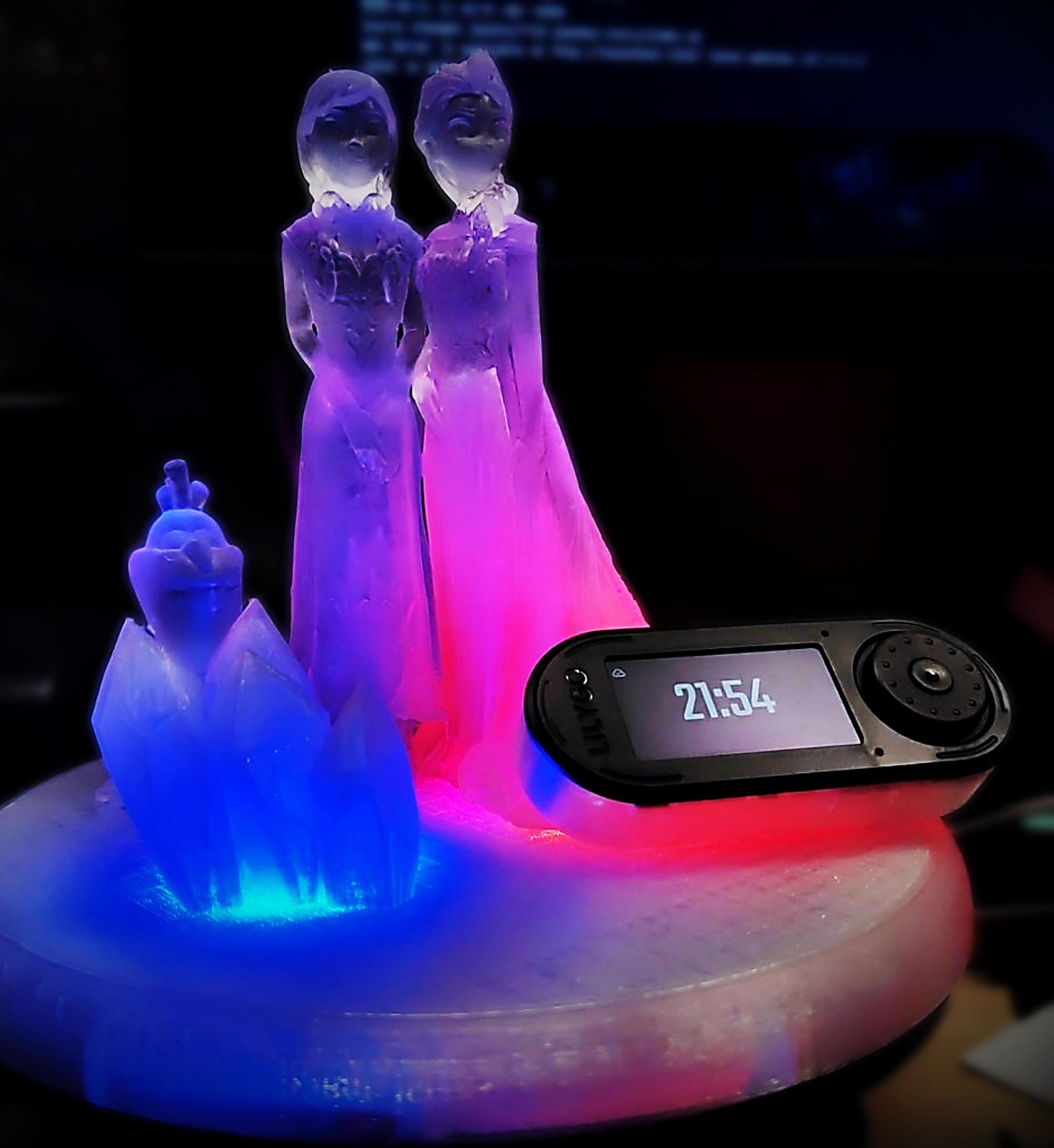 RFID Jukebox. and a Nightlight. With a Clock!