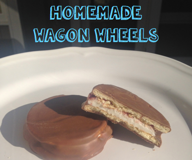 Homemade Wagon Wheels! (chocolate Biscuit)