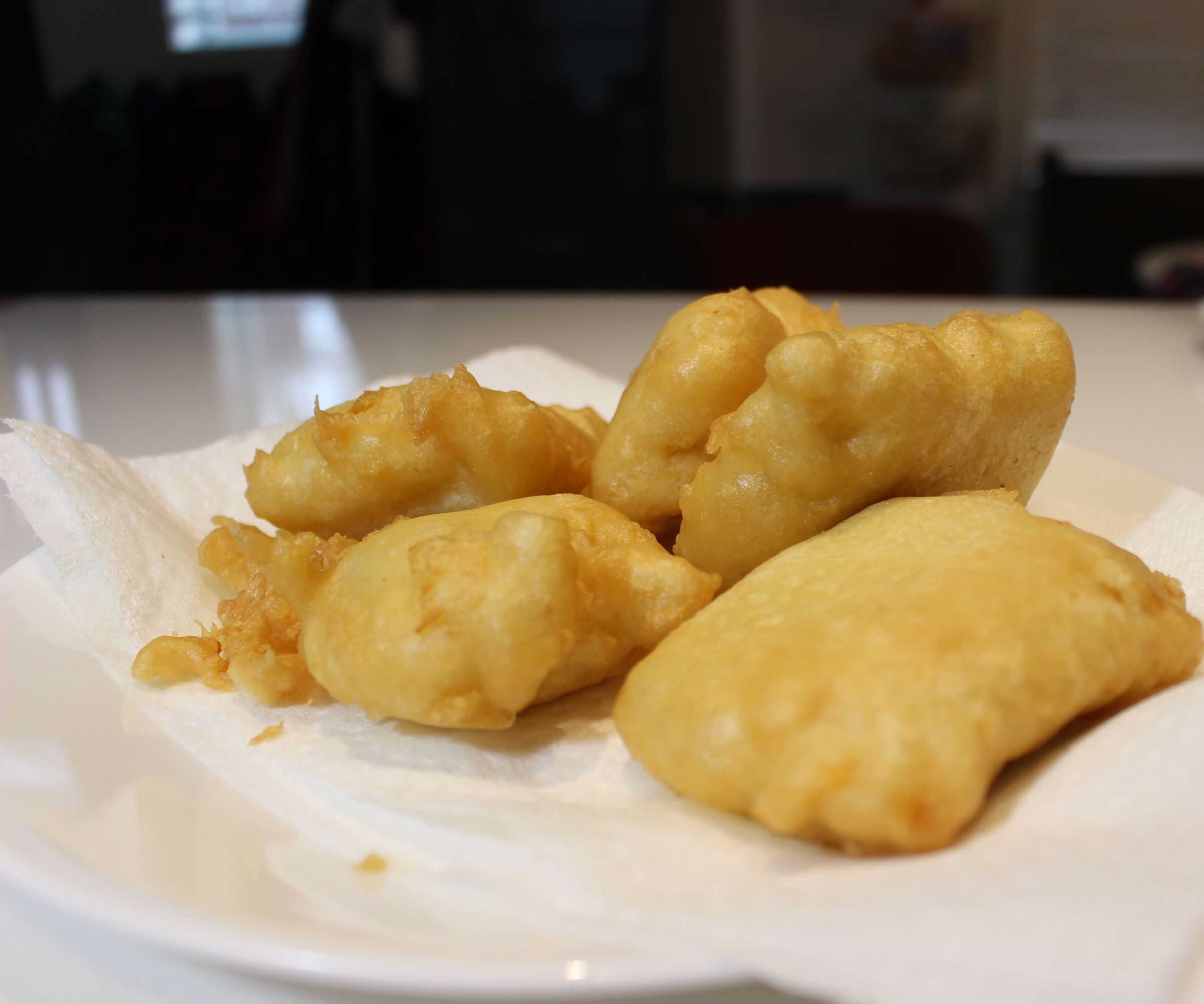 Club Soda Fried Fish