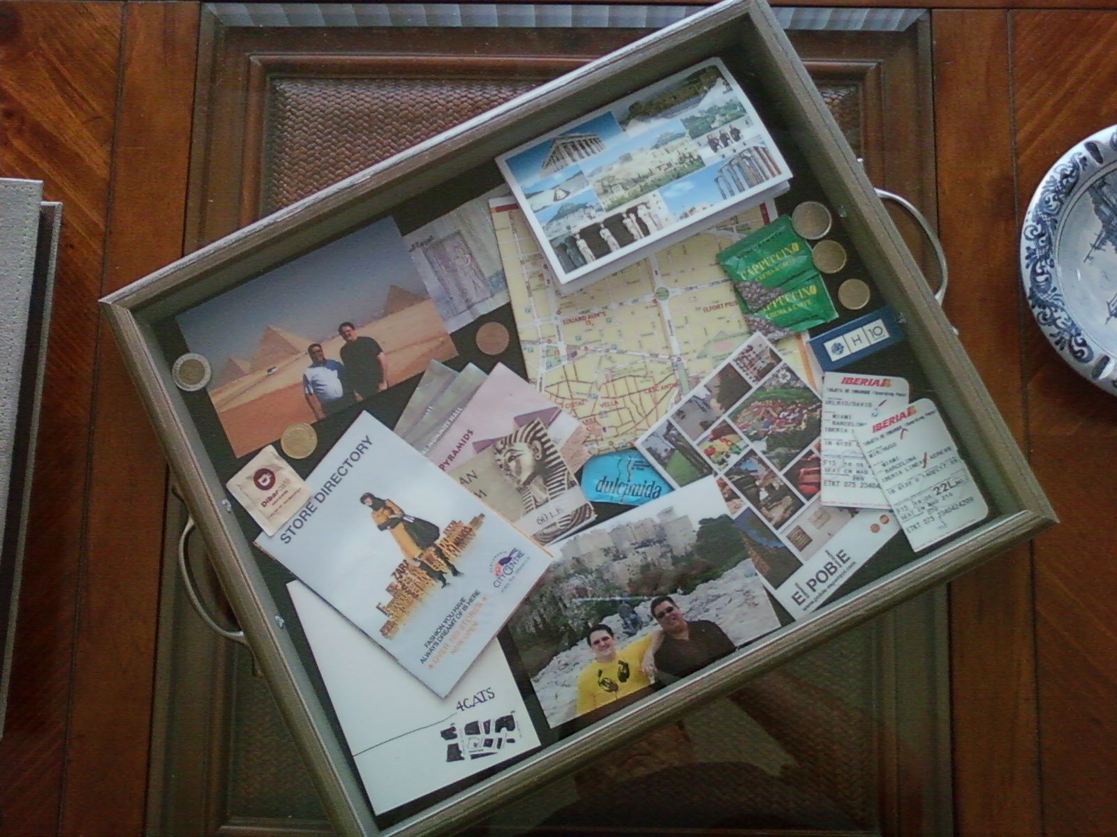 Decorative Shadowbox Serving Tray