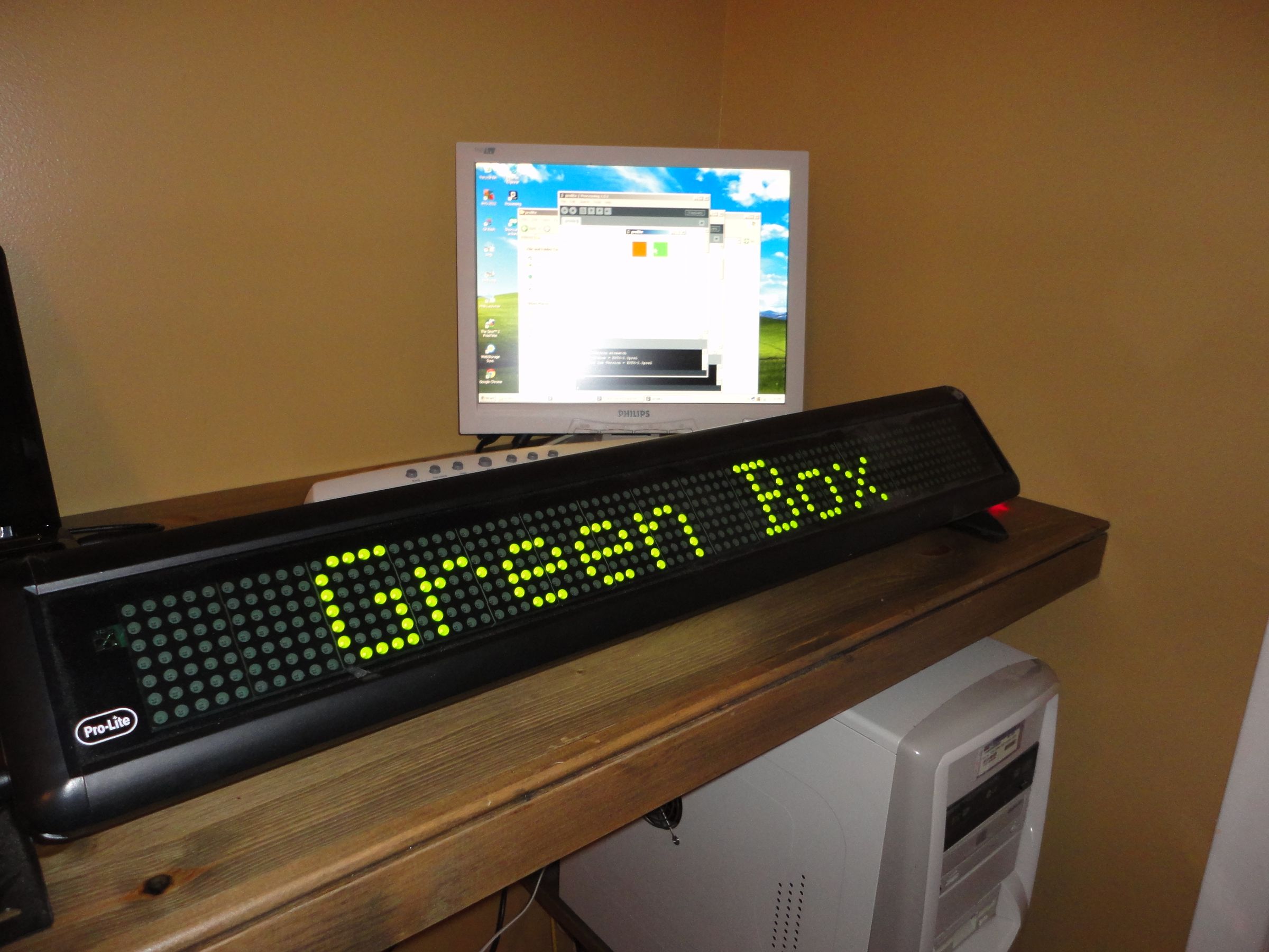 Pro Light Display Communicating With a Pro-Lite LED Display, Cable Construction and ...