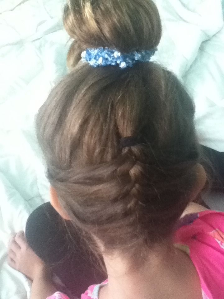 Upside Down French Braid
