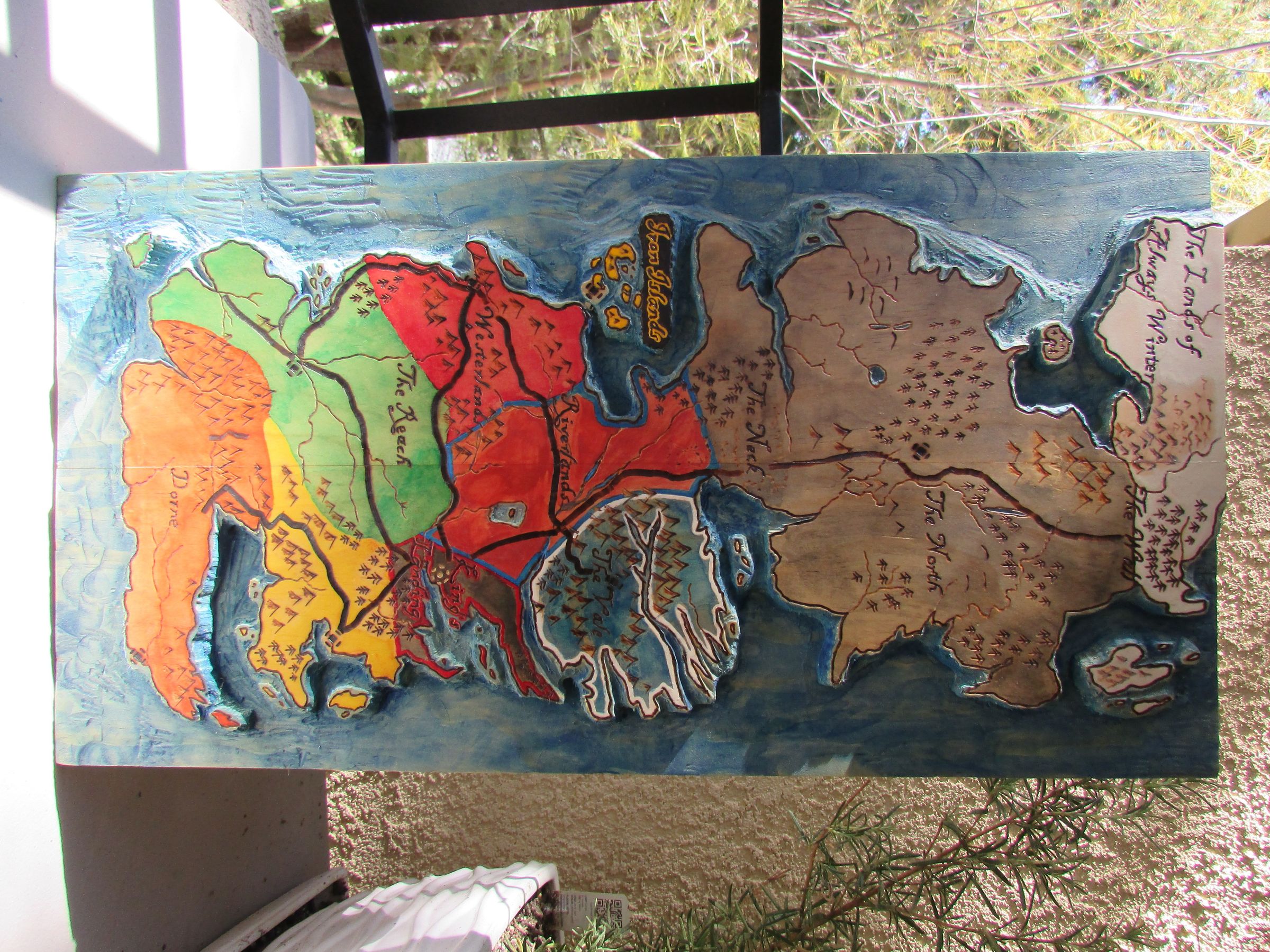 Westeros Map Table Order
