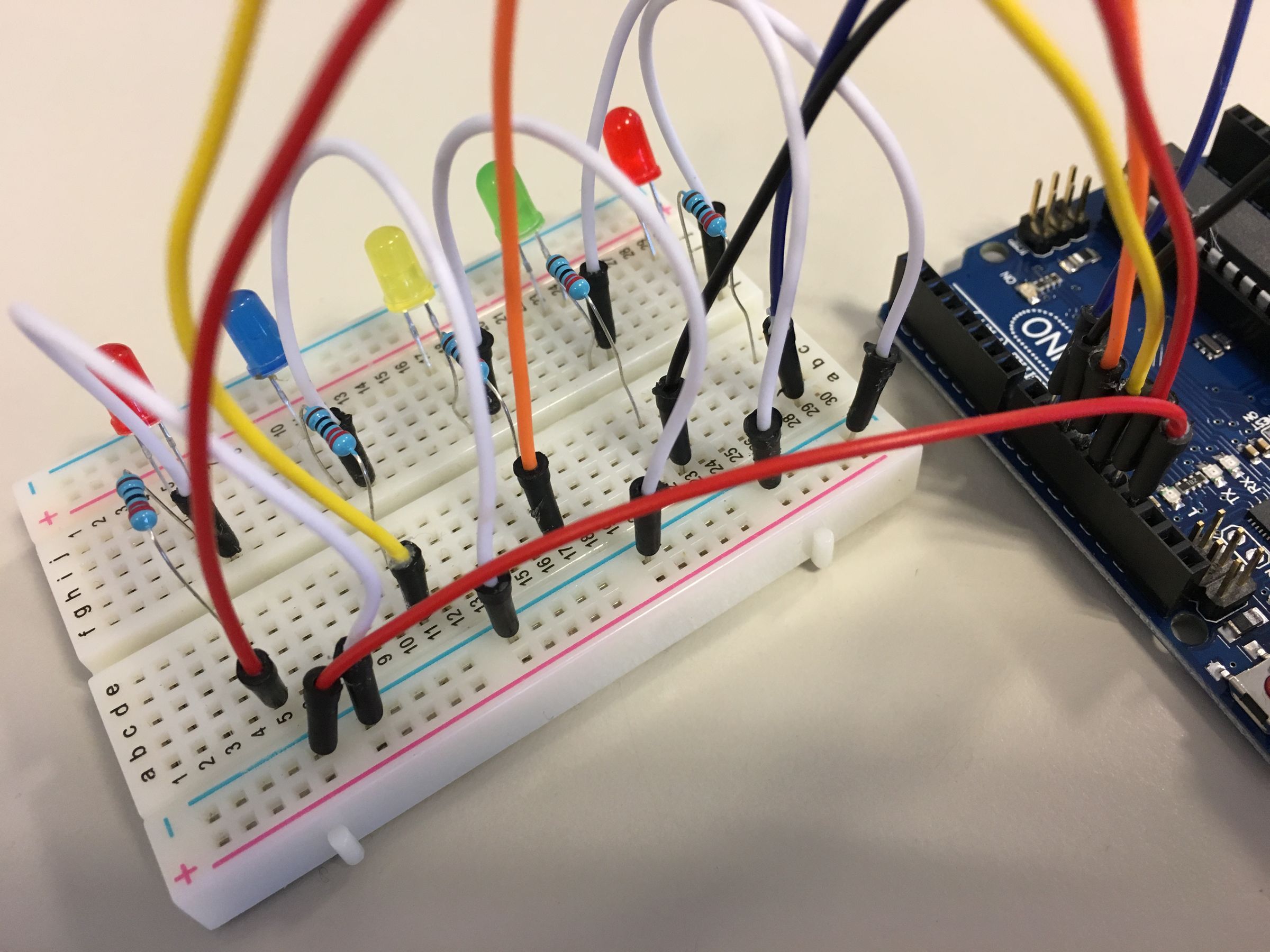 Happy Hack: LEDs and a Pushbutton : 11 Steps - Instructables