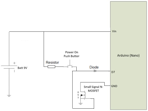 Arduino Microcontroller Self Power Off (with Pictures) - Instructables