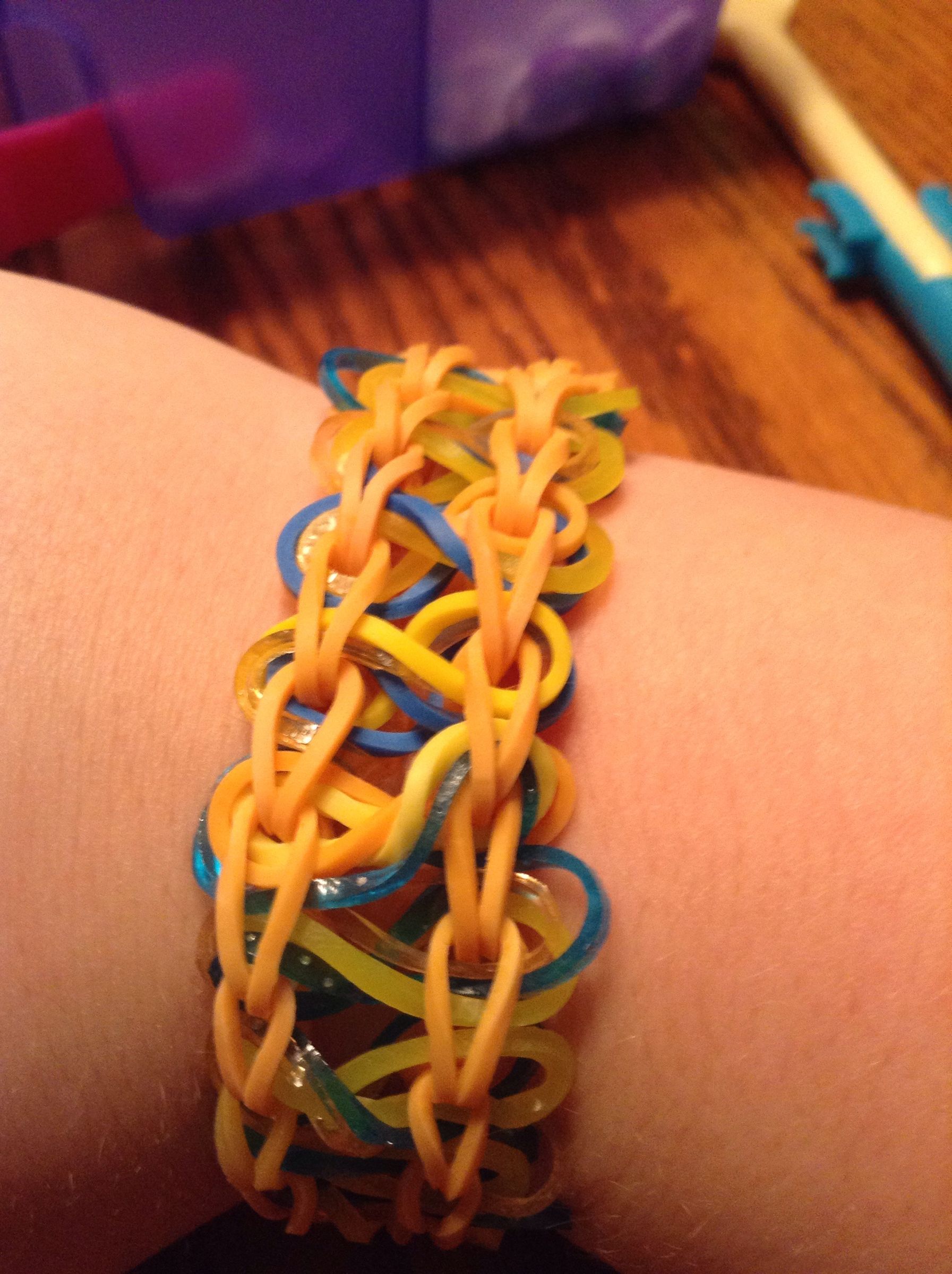 Taffy Twist Rainbow Loom Braclet