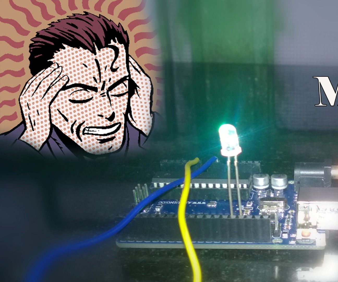 Mind controlled Light using Arduino || Poor man's EEG sensor  