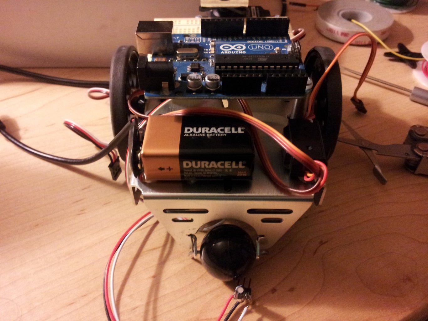 How to Make an Obstacle Avoiding Arduino Robot : 10 Steps (with ...