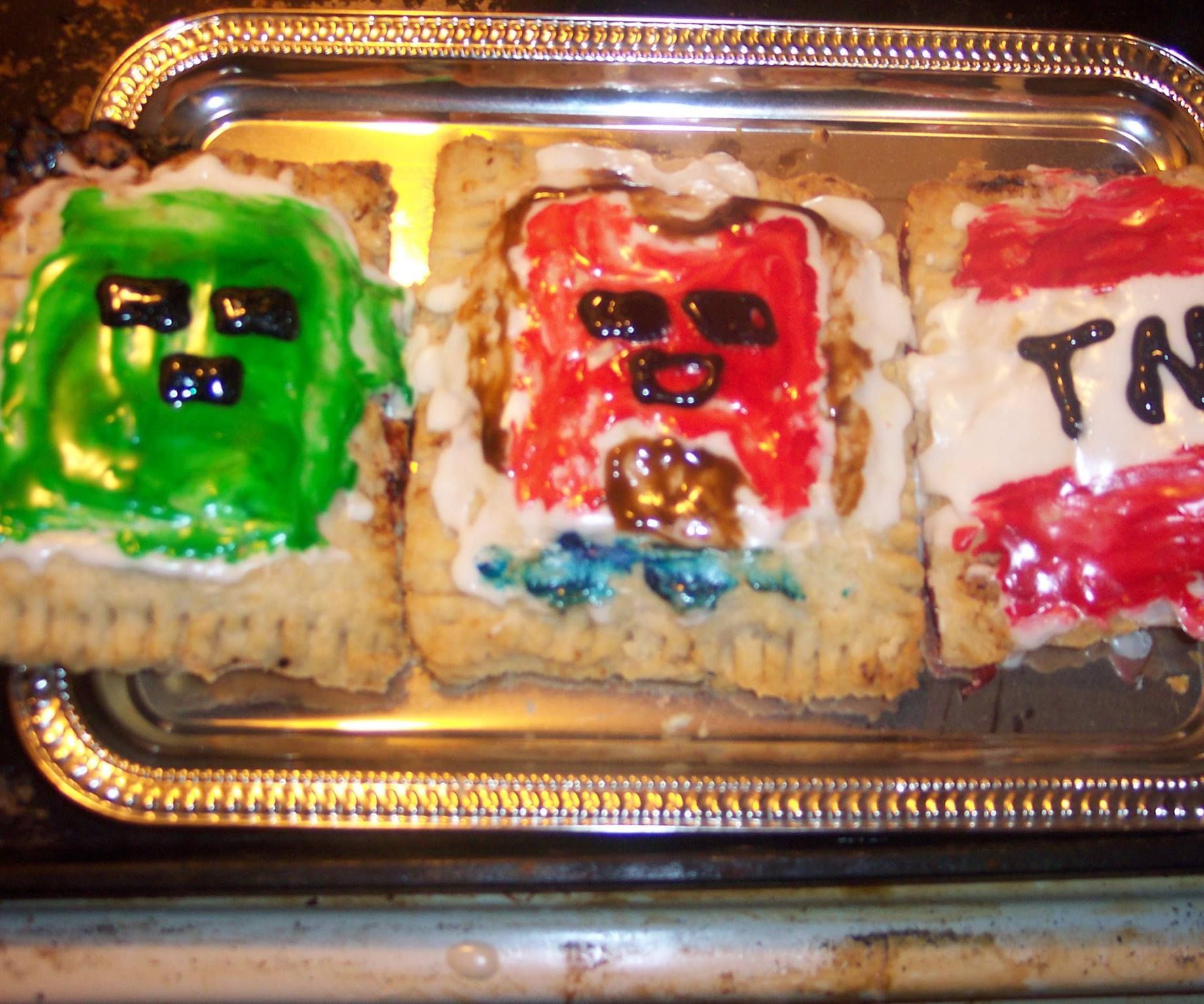 Minecraft Pop Tarts