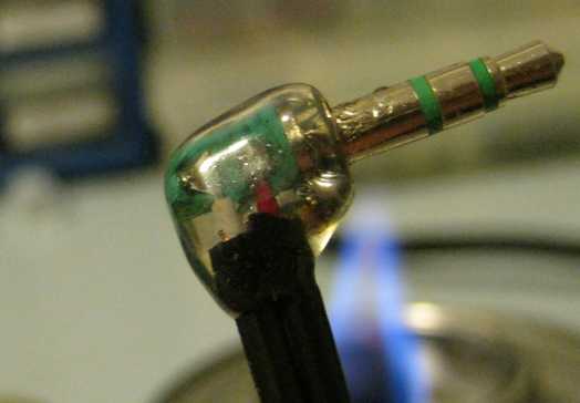Hot Glue Headphone Jack Repair / Splicing