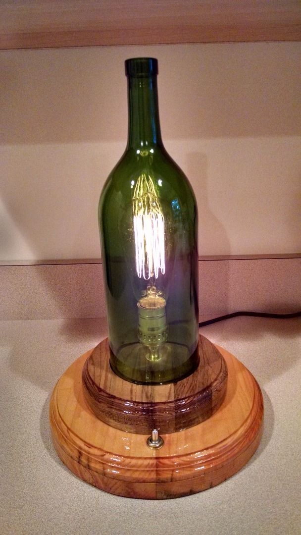 yanchi OダルトンLED WINE GLASS BULB A&B Wine Bottle Edison Bulb Lamp : 7 Steps (with Pictures) - Instructables
