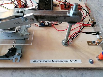 The Simplest Homemade Atomic Force Microscope : 3 Steps (with Pictures ...