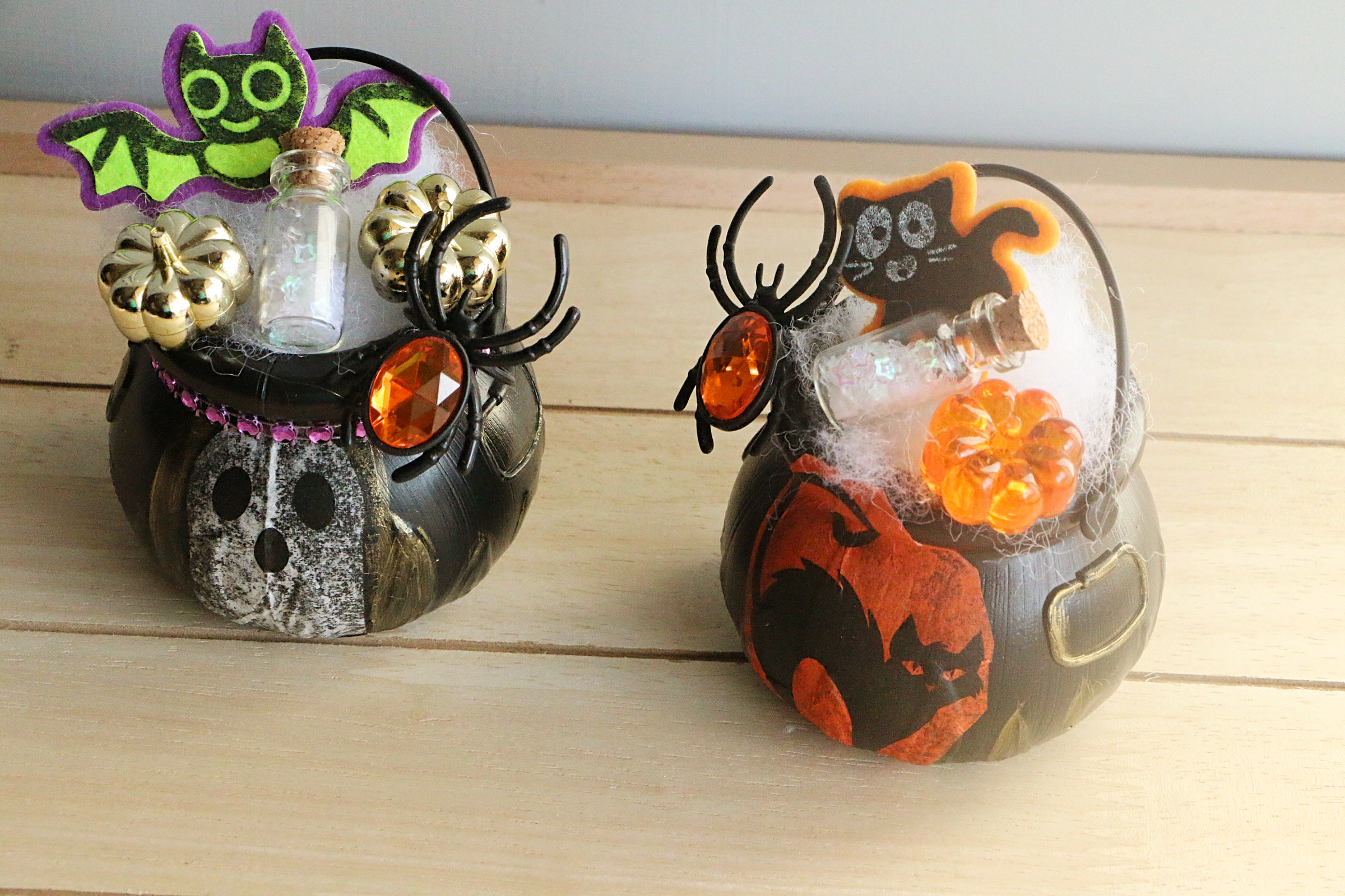 Dollar Tree Halloween Mini Cauldron Craft : 5 Steps - Instructables