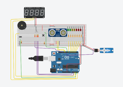 Ultrasonic Distance Alarm System