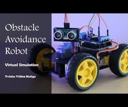 Obstacle Avoidance Robot-  Online Simulation