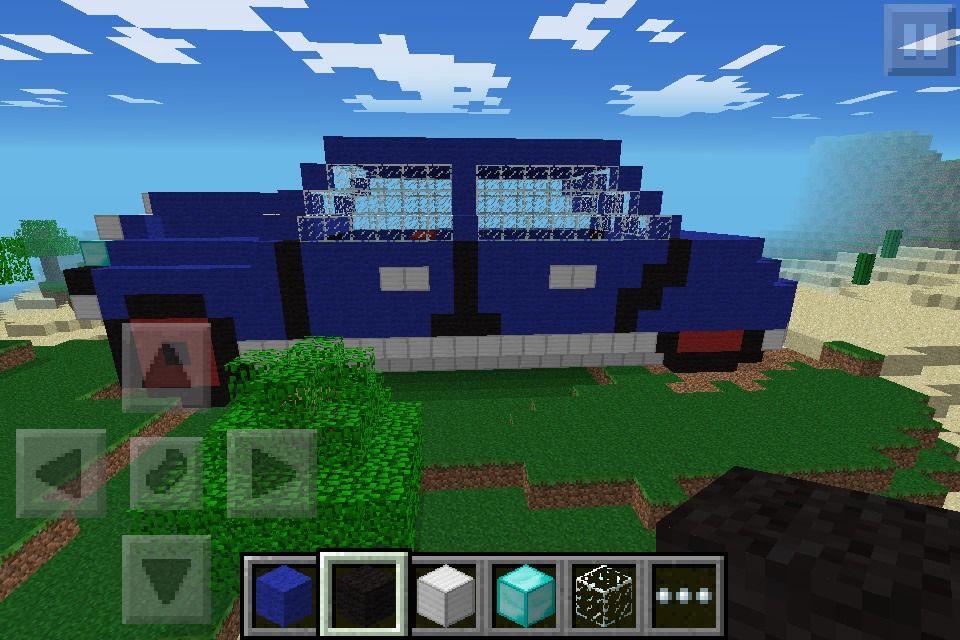 Vintage Minecraft Car 