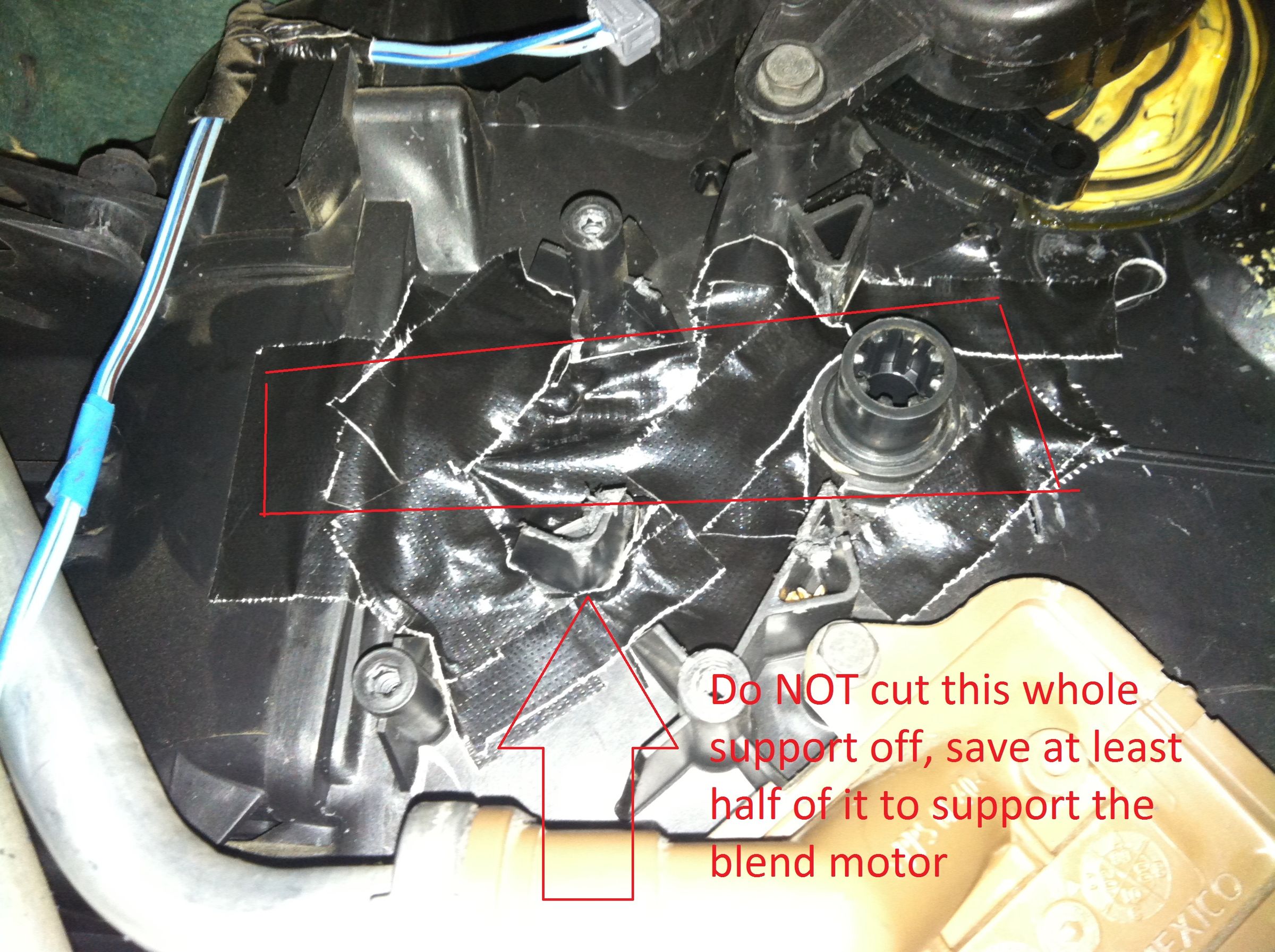 2003 Dodge Caravan Broken Blend Door Hack - Fixed Mine for 2 Bucks!!! -  Instructables