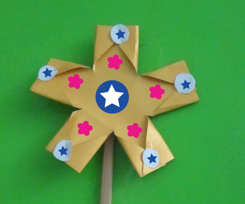 Miss La Sen Funny 5 Petal Pinwheel