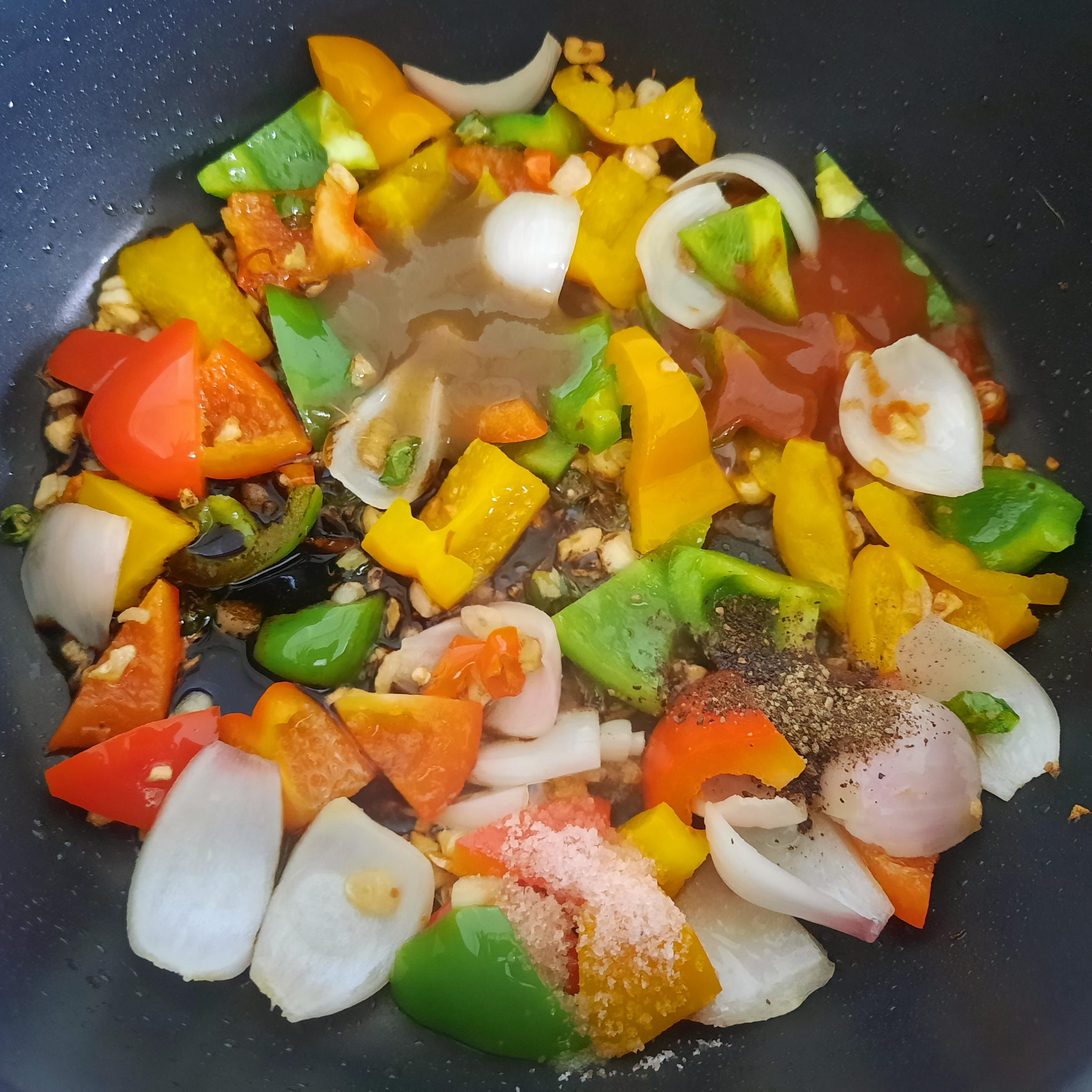 Food That Makes You Go Wow Crispy Vegetable Manchurian 12 Steps