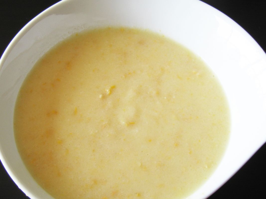 Make Left-over Rice Become a Delicious Corn Soup!