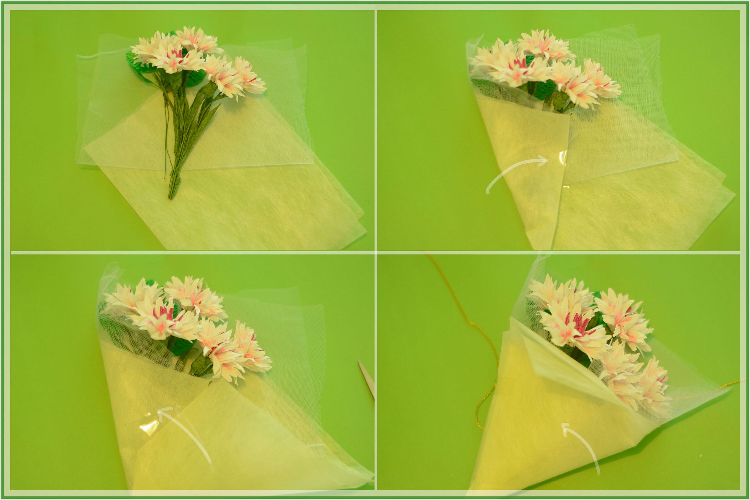 DIY Paper Flowers Bouquet for Valentine's Day 9 Steps (with Pictures