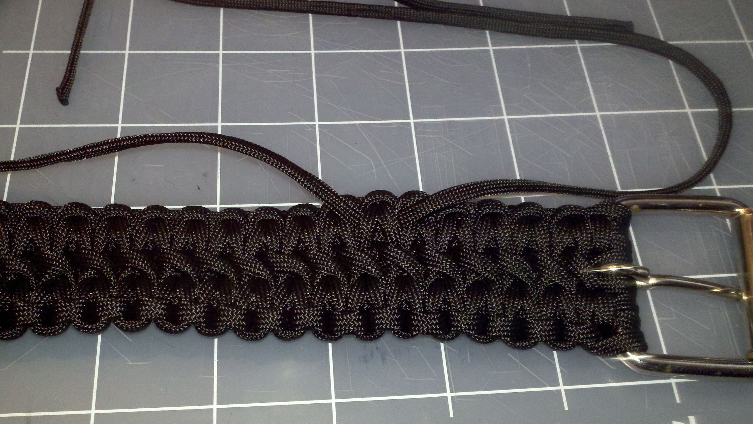 Double Cobra Knot Paracord Belt : 8 Steps (with Pictures