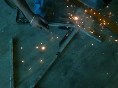 Welding the Frame Pieces