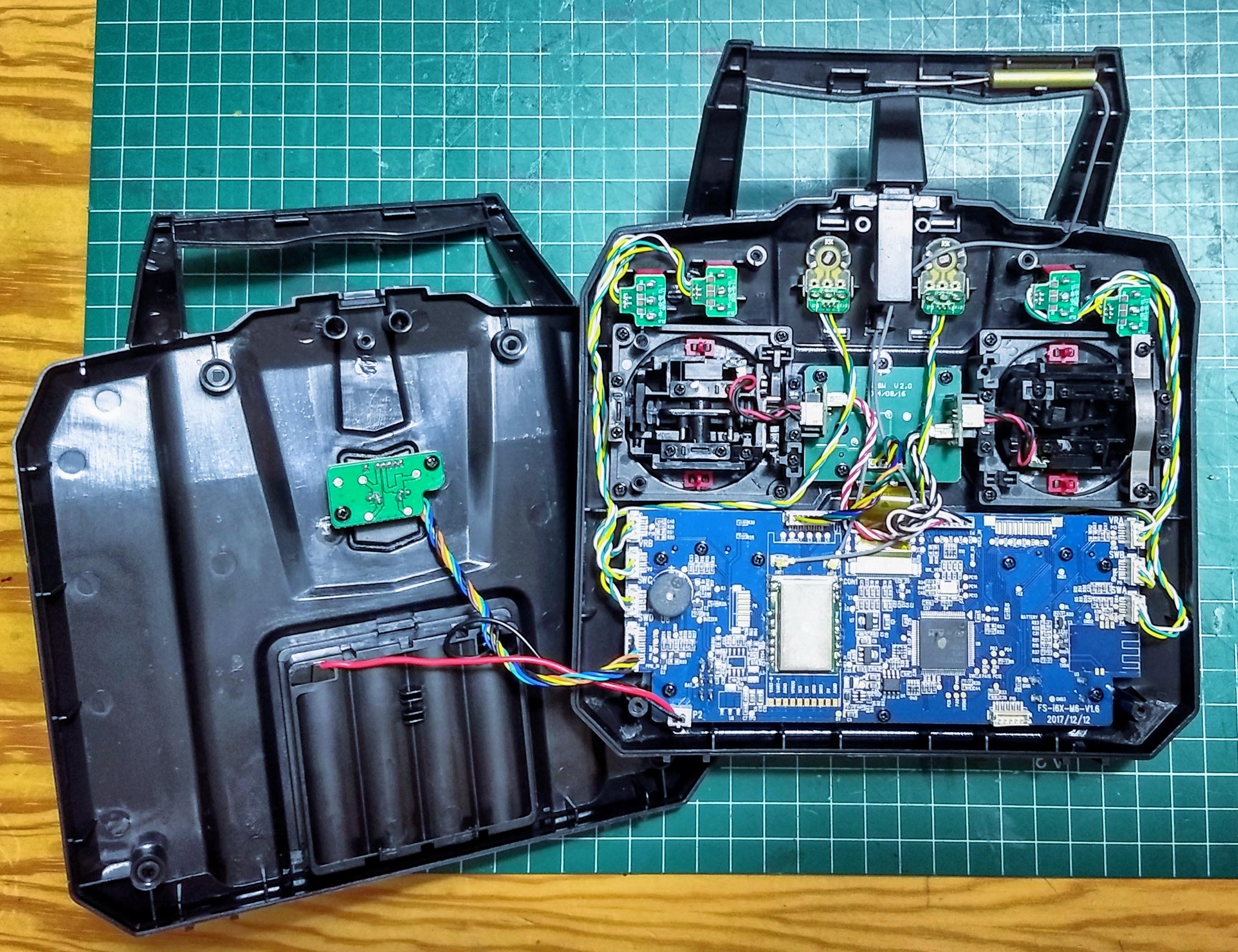 Flysky RF Transmitter Powered Via USB + Wire Signal Connection to PC + Free Simulator Software