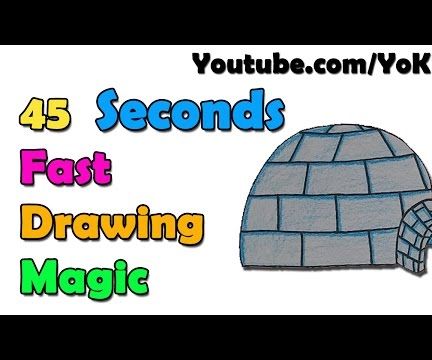 How to Draw an Igloo