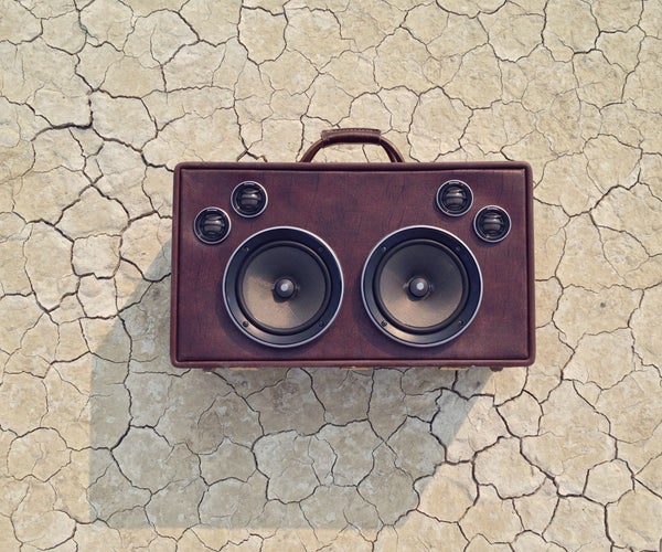 Suitcase BoomBox