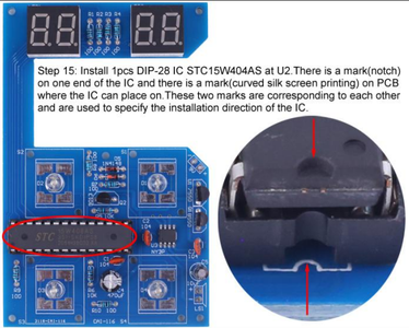 DIP-28 IC STC15W404AS