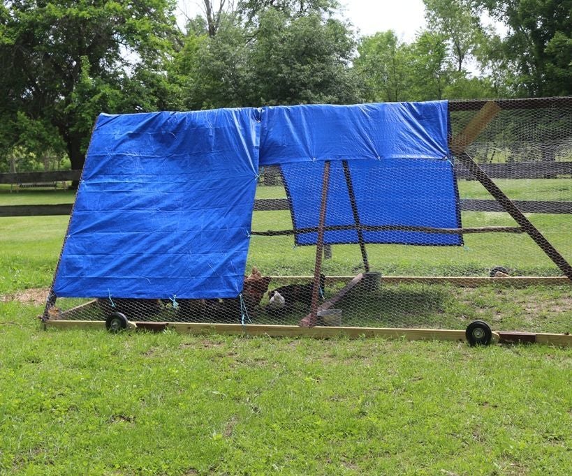 Roll Around Chicken Coop 3 Steps (with Pictures) Instructables