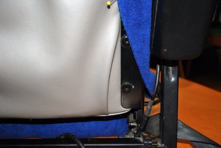 Prepping and Pinning the Seat Back
