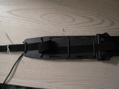 Attach Sheath Securely to Belt