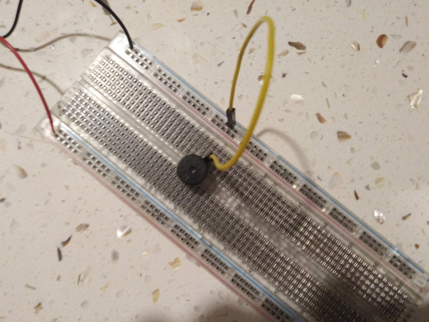 Simple Buzzer Circuit : 3 Steps Circuit Diagram
